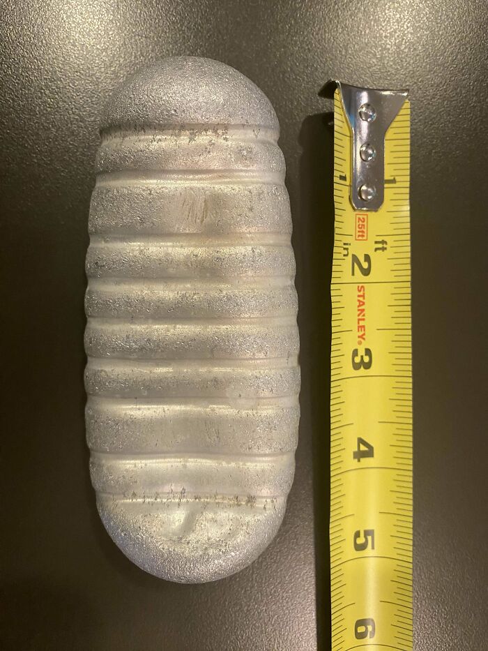 Aluminum Capsule Found On Beach Of Lake Superior. Has What Looks Like “Manitoba” In Small Letters On One Side. Completely Sealed, But Sounds Like Liquid Inside When Shaken