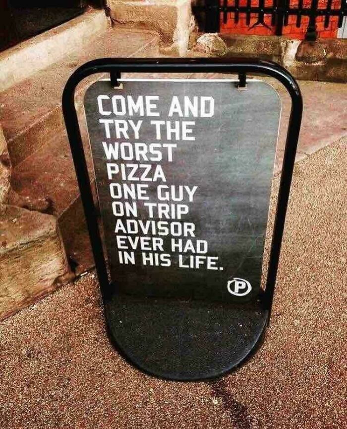 Great Advertising If You Really Are Confident About Your Pizzas