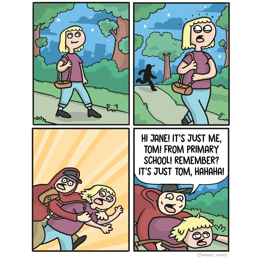 Meet Artist’s Dark-Humored Comics With Unexpected Twists