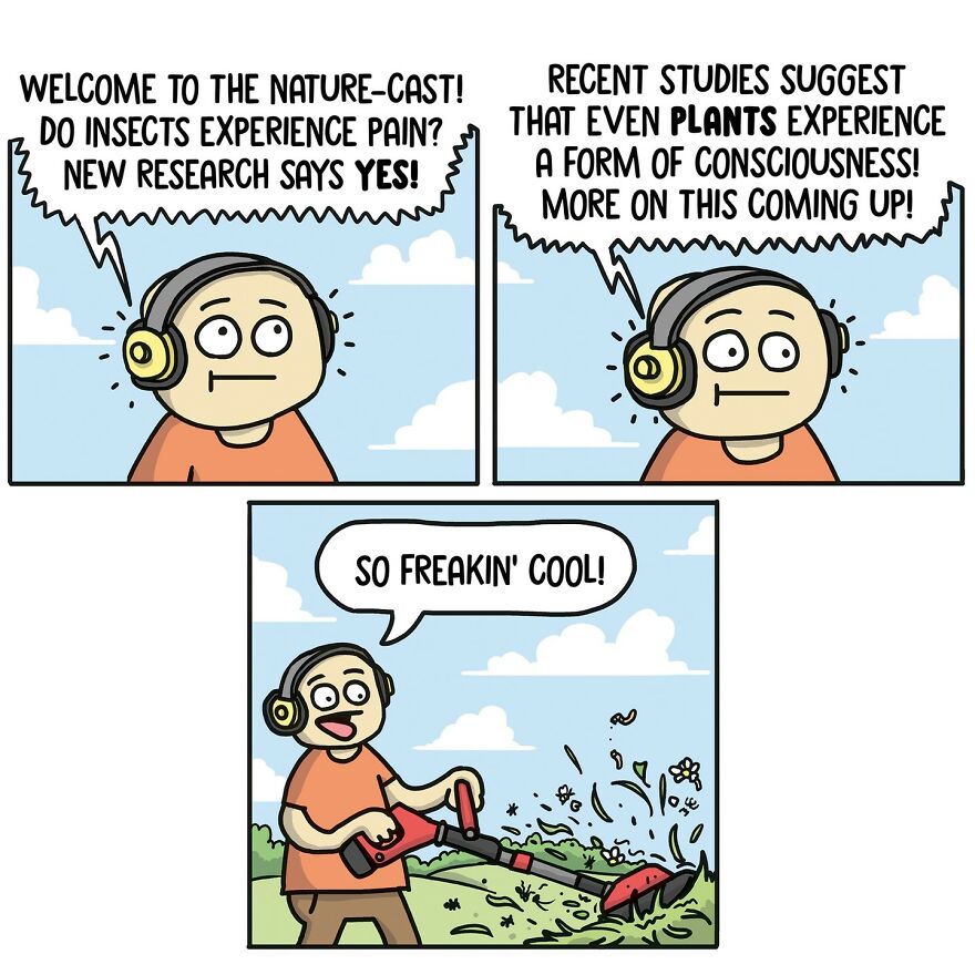 Meet Artist’s Dark-Humored Comics With Unexpected Twists