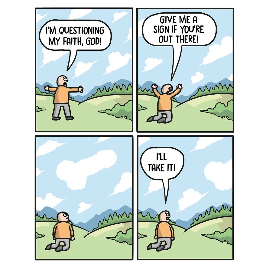 Meet Artist’s Dark-Humored Comics With Unexpected Twists