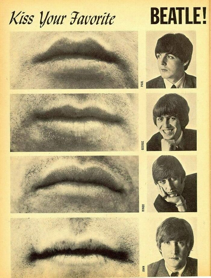 Besa a tu Beatle favorito