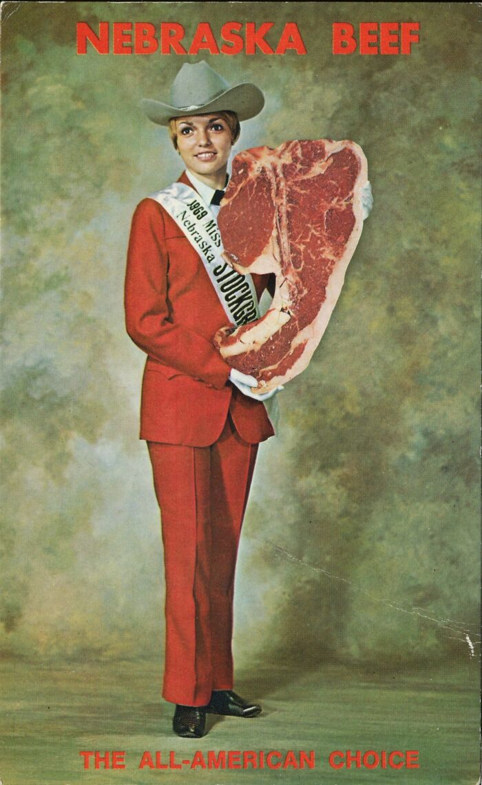 Connie Blake From Bassett, Nebraska Was "Miss Stock Grower" Of 1969