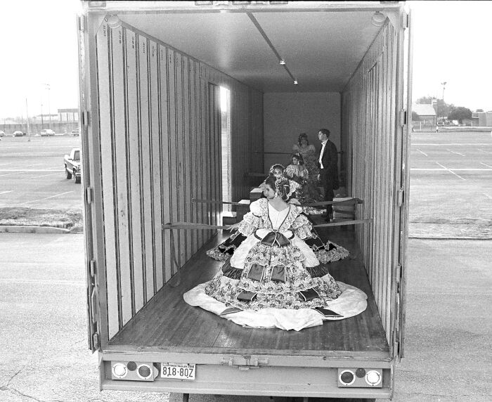 Debutantes Arriving At Ball, Laredo, Texas, 1994