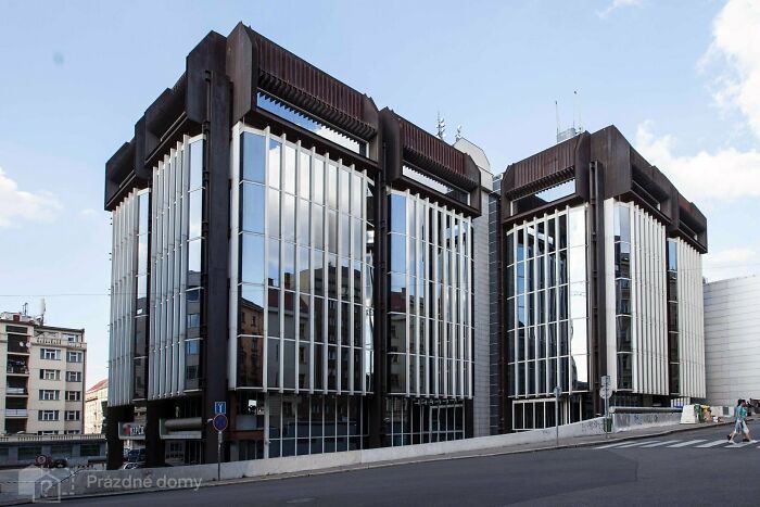 Transgas Building, Prague (Built 1978, Demolished 2020)