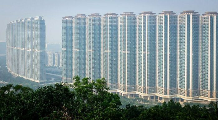 En la costa de Hong Kong