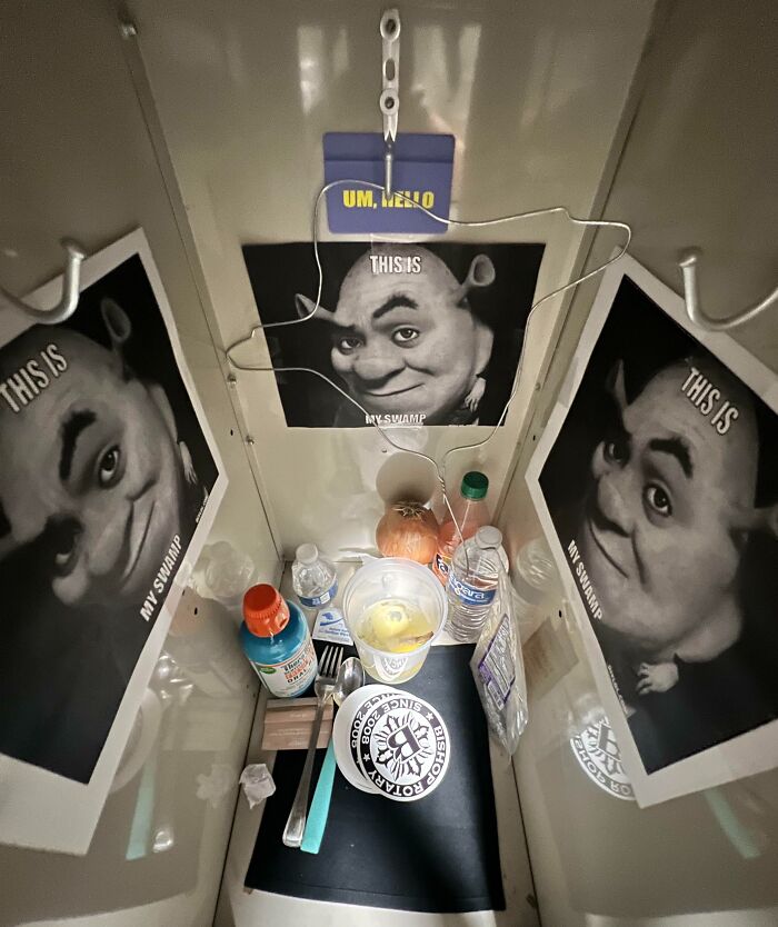 My Coworker's Locker Is Something Else