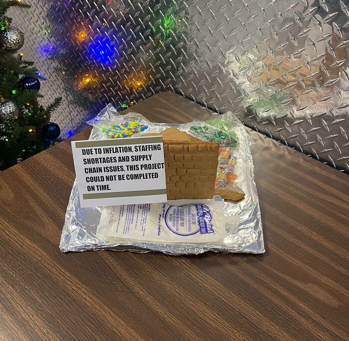 Gingerbread Competition At Work