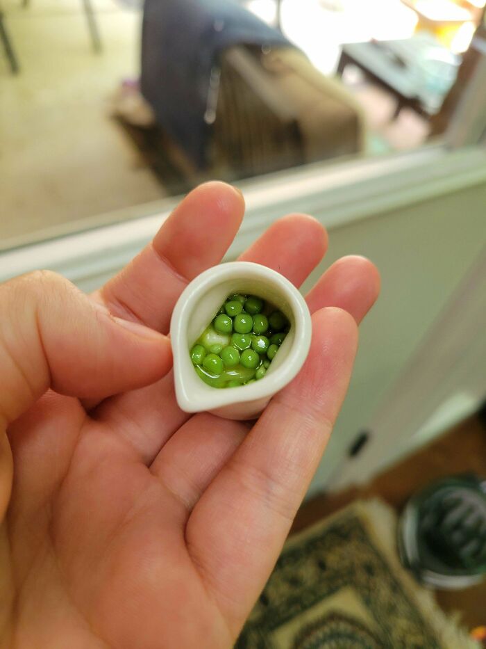 Vetch Peas In Garlic Butter-- My First Harvest Of Spring