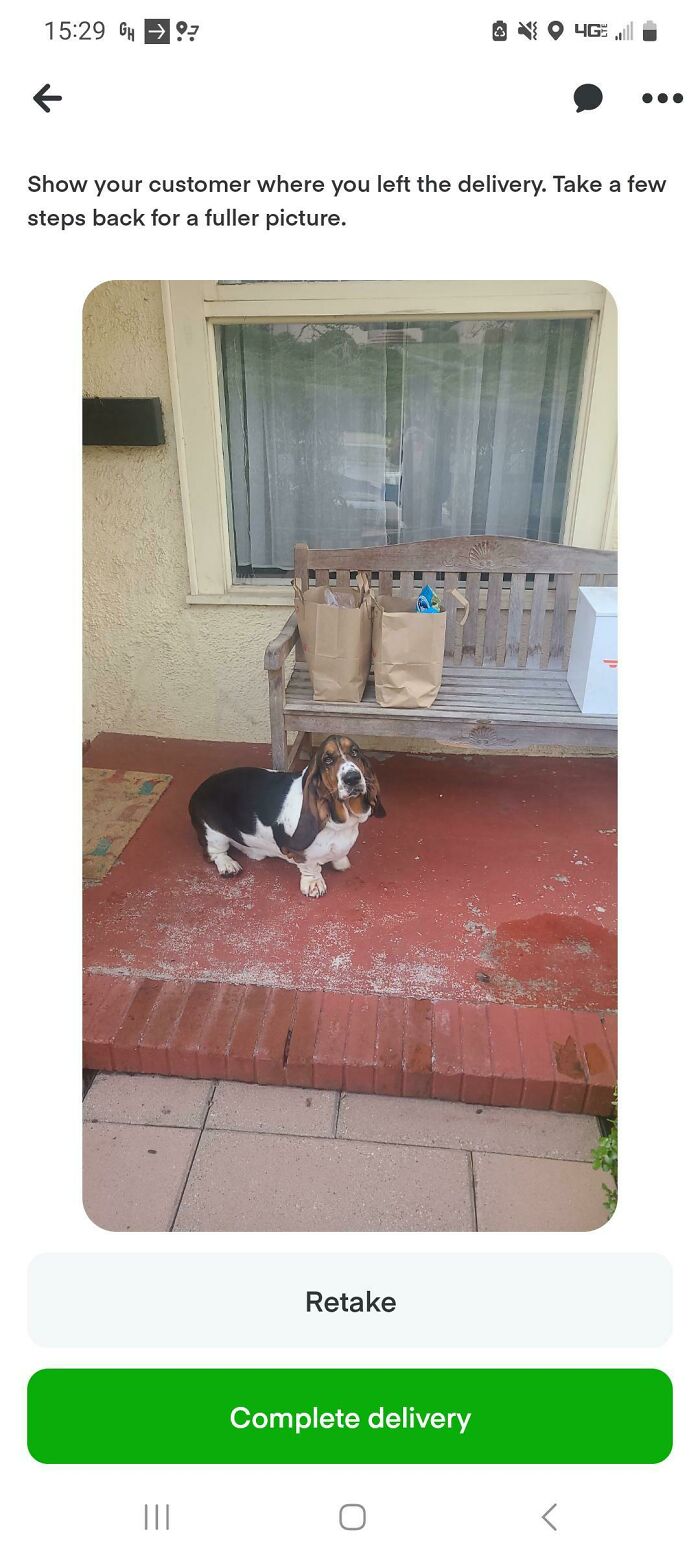 Best Delivery Pic Ever!