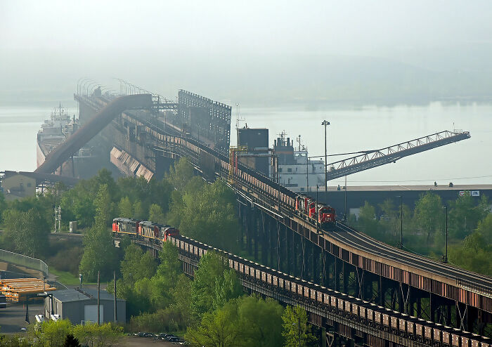 Train Dock In Duluth, Minnesota. Photo Credit Dave Schauer