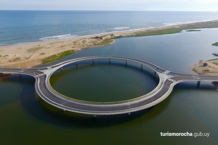 A Roundabout Bridge In Uruguay