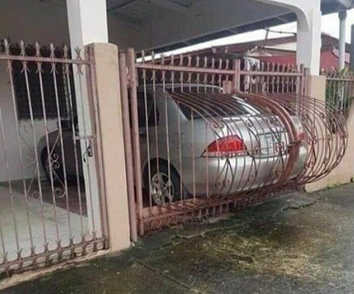 Blursed Parking Space