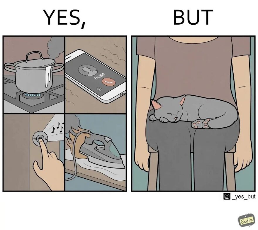 19 Comics By Artist Antоn Gudim From The "Yes, But" Series, Dedicated Exclusively To Dogs And Cats