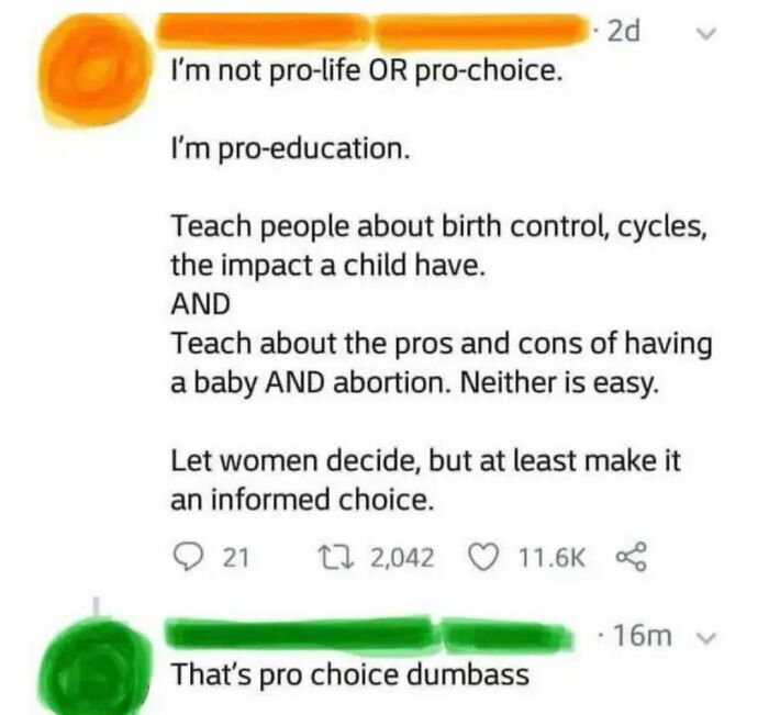 Apparently They Can't Understand The Difference