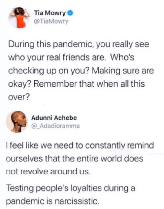 Real Friends Would Understand Why They Haven't Reached Out Or Not Hold It Against You