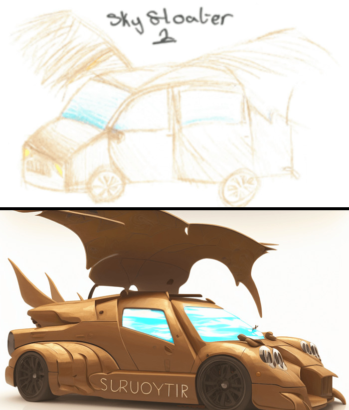 Amelia, Age 12 – “Sky Floater”