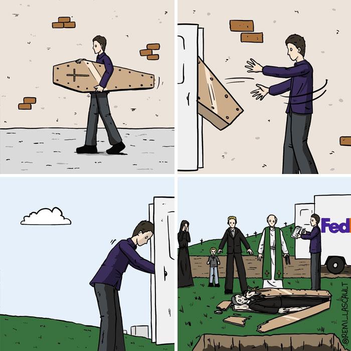 22 Twisted Comics For People With A Dark Sense Of Humor By Rémi Lascault (New Pics)