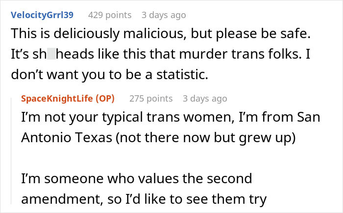 Man Hits On A Woman Without Knowing She's Trans, She Shuts Him Down In A Brilliant Way