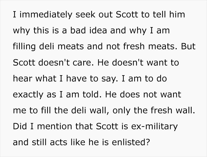 "Enjoy Staying Late To Do My Job&rdquo;: Deli Worker Maliciously Complies, Leaving Manager To Suffer The Consequences