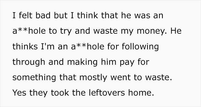 Sister's Family Tries Shaming Man For Not Paying $190 For Their Son's Steak, Despite The Man Warning The Boy Not To Order It Sister's Family Tries Shaming Man For Not Paying $190 For Their Son's Steak, Despite The Man Warning The Boy Not To Order It
