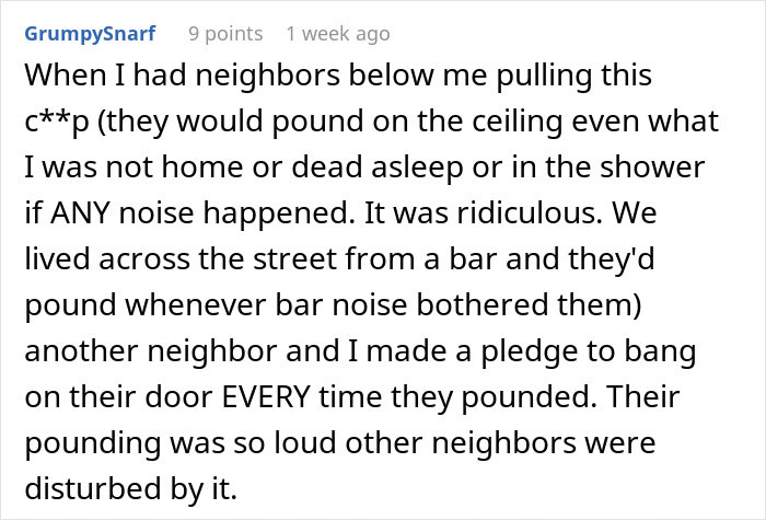 Ultra-Sensitive Elderly Couple Go Berserk Every Time Their Upstairs Neighbor Makes A Noise, To The Point Of Calling Cops Over A Microwave