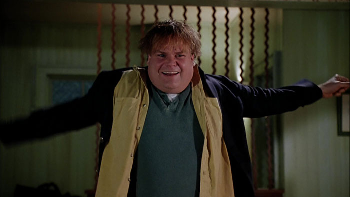 Tommy staying with wide-open arms