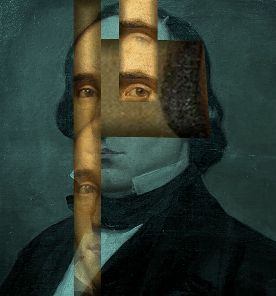 "Victorian Man" From The Series "As I See It" By Lori Pond (USA)