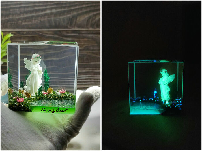 Angel Resin Ornament