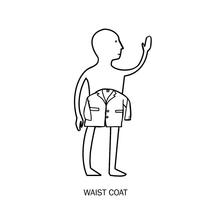 Artist Illustrated Literal Meanings Of Words And Word Combinations (New Pics)