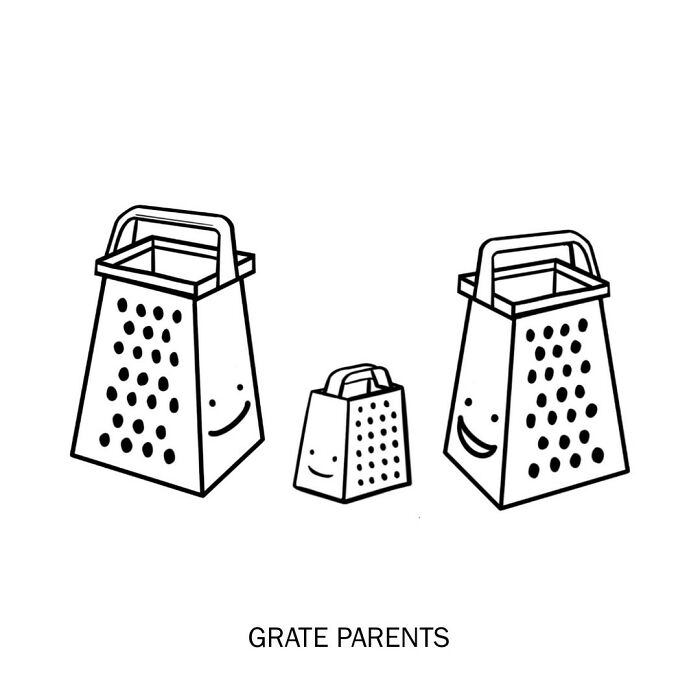 Artist Illustrated Literal Meanings Of Words And Word Combinations (New Pics)