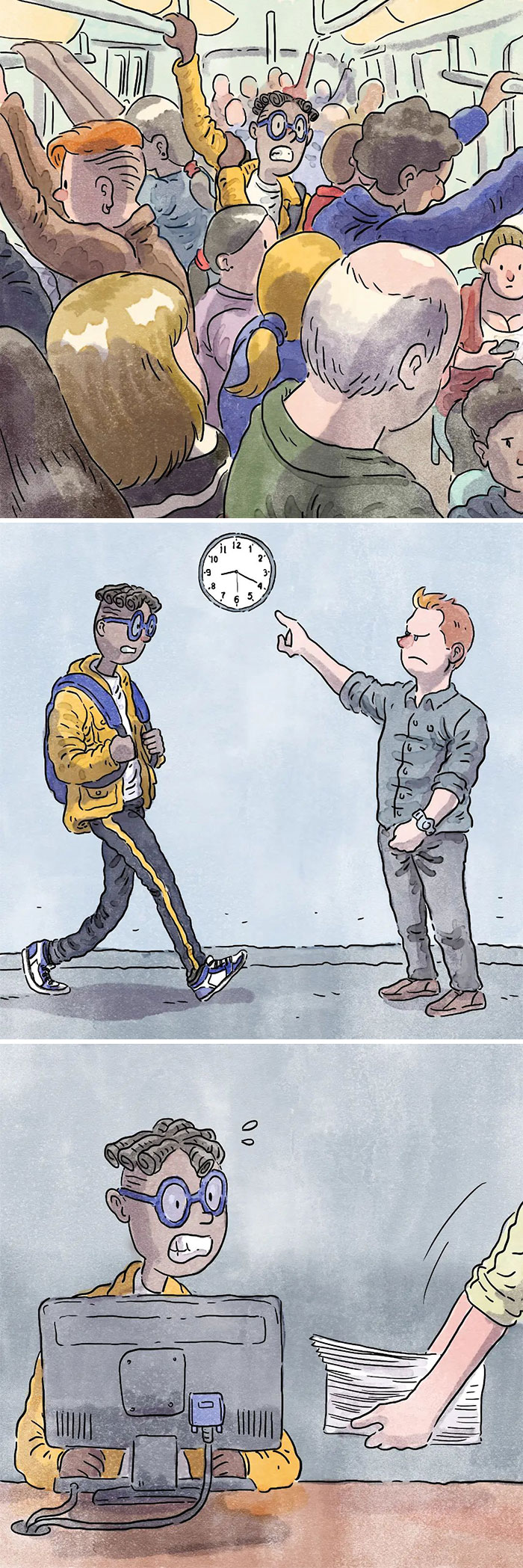 Este artista crea 6 nuevos y emotivos cómics sobre la vida con un gato y un perro inspirados en sus experiencias personales Este artista crea 6 nuevos y emotivos cómics sobre la vida con un gato y un perro inspirados en sus experiencias personales