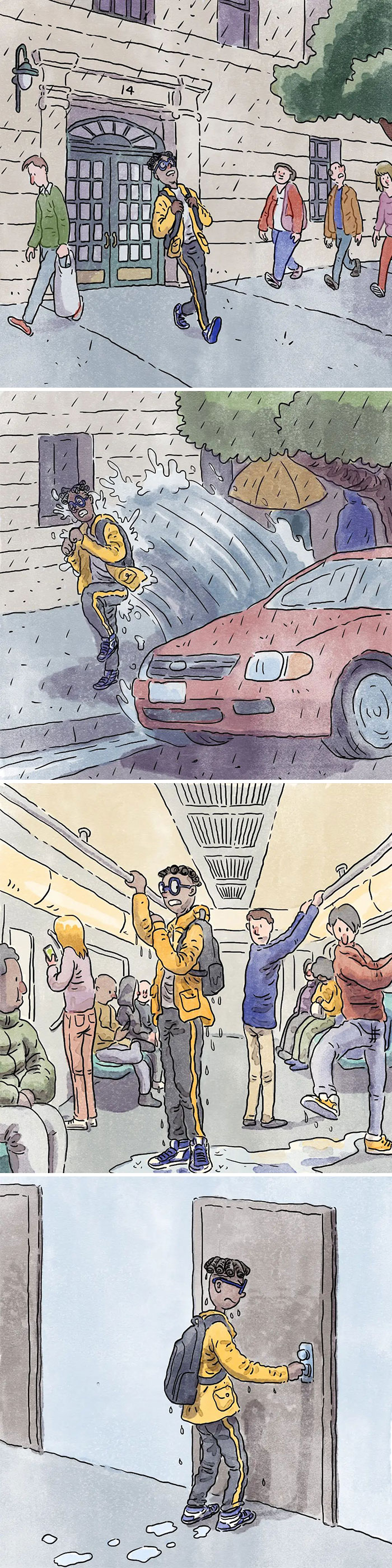 Este artista crea 6 nuevos y emotivos cómics sobre la vida con un gato y un perro inspirados en sus experiencias personales Este artista crea 6 nuevos y emotivos cómics sobre la vida con un gato y un perro inspirados en sus experiencias personales