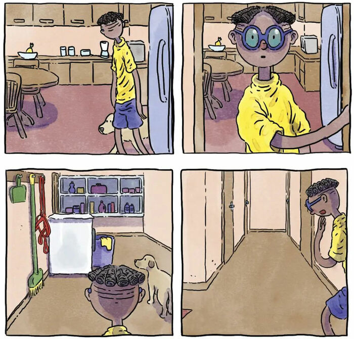 Este artista crea 6 nuevos y emotivos c&oacute;mics sobre la vida con un gato y un perro inspirados en sus experiencias personales