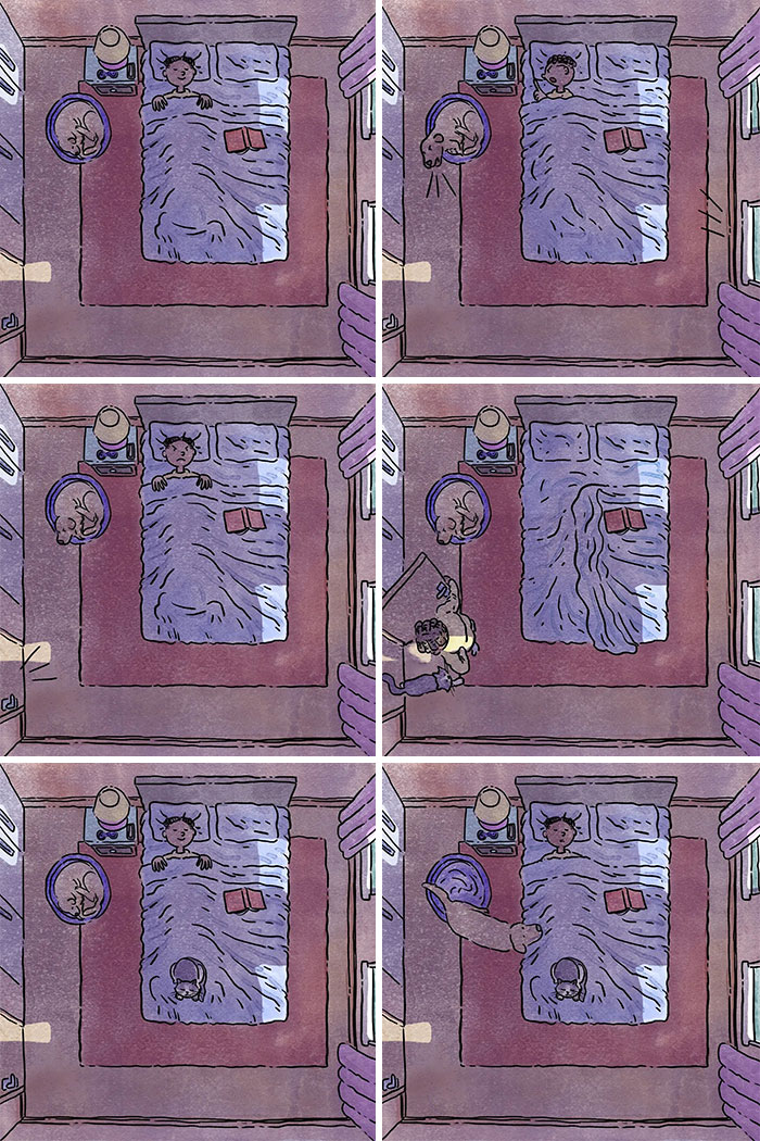 Este artista crea 6 nuevos y emotivos cómics sobre la vida con un gato y un perro inspirados en sus experiencias personales Este artista crea 6 nuevos y emotivos cómics sobre la vida con un gato y un perro inspirados en sus experiencias personales