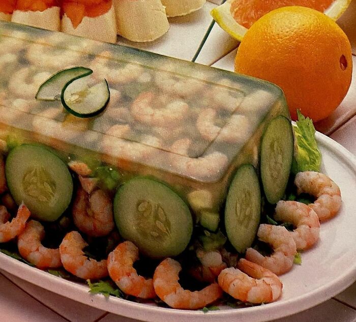 Shrimp Cucumber Aspic (Southern Living 1983 Annual Recipes)