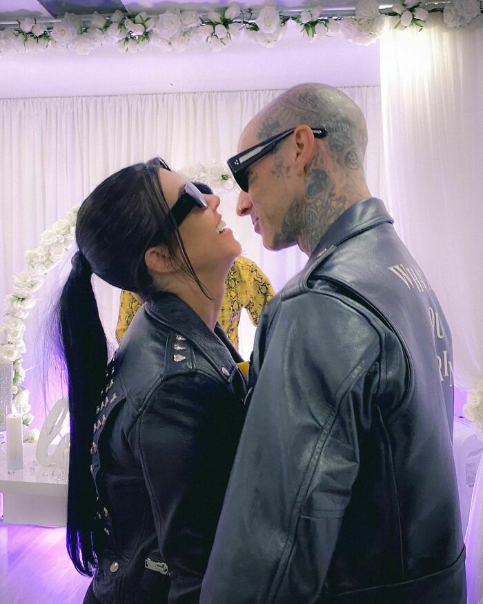 44-Year-Old Kourtney Kardashian Announces Her Pregnancy At Blink-182 Concert And Shows Off Her Baby Bump