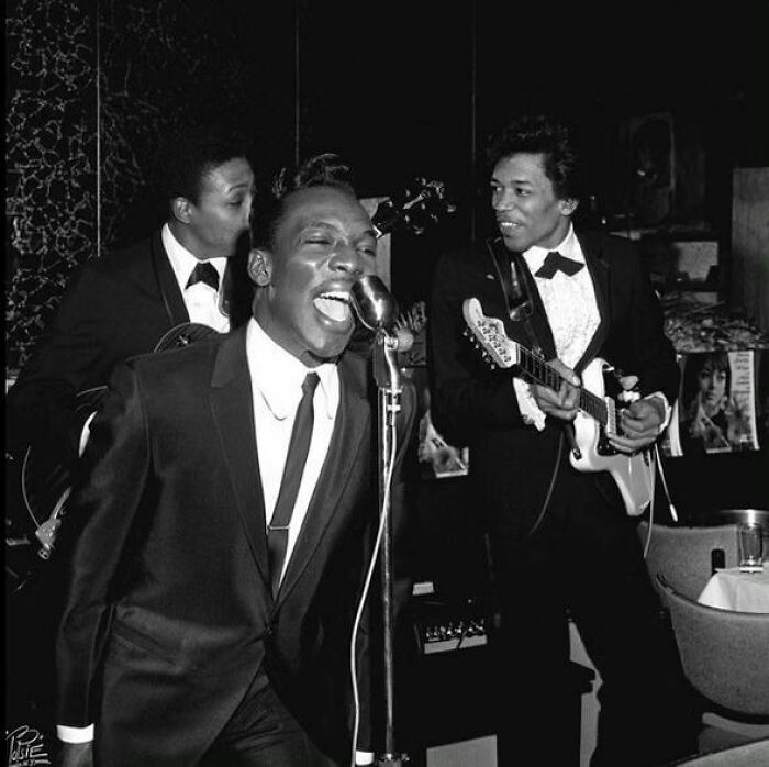 Jimi Hendrix Playing For Wilson Pickett In 1966