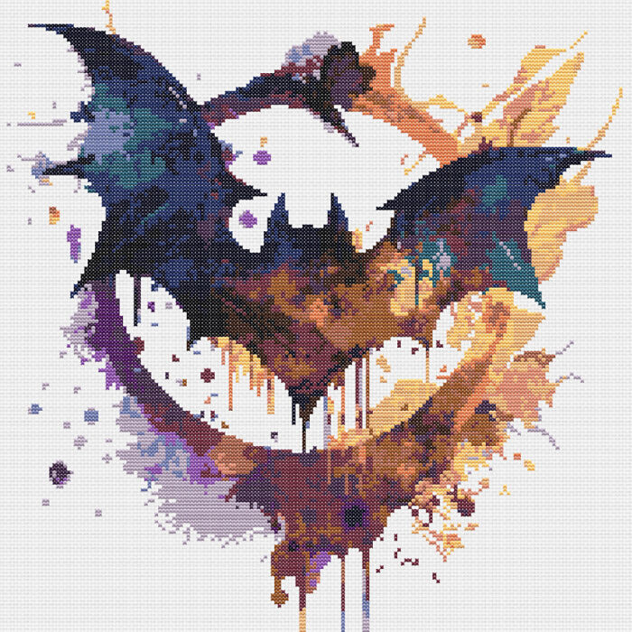 Cross-Stitch Patterns And Watercolor Paintings (11 Pics)