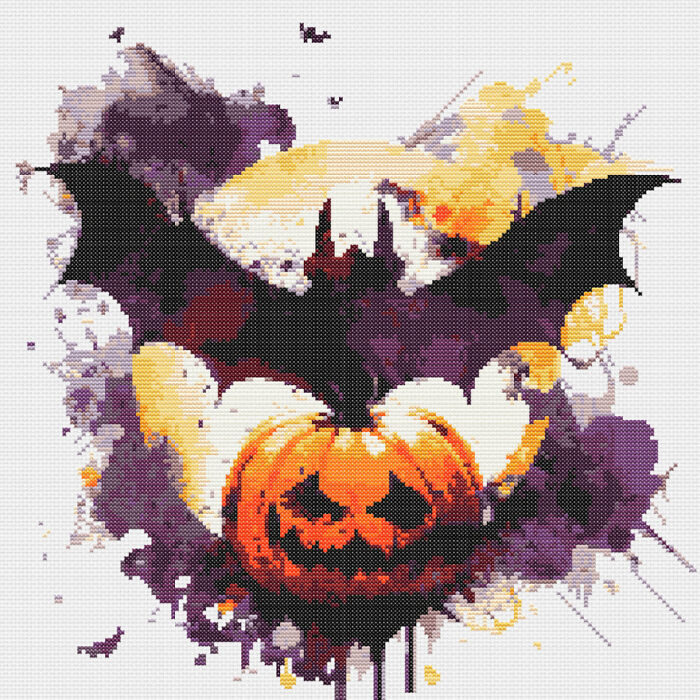 Cross-Stitch Patterns And Watercolor Paintings (11 Pics)