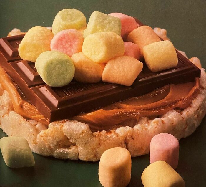 Rice Cake S’mores (Better Homes And Gardens Fast-Fixin’ Kids Recipes, 1988)l