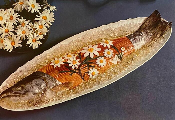 Cold Glazed Salmon (Gourmet Magazine, 1964)