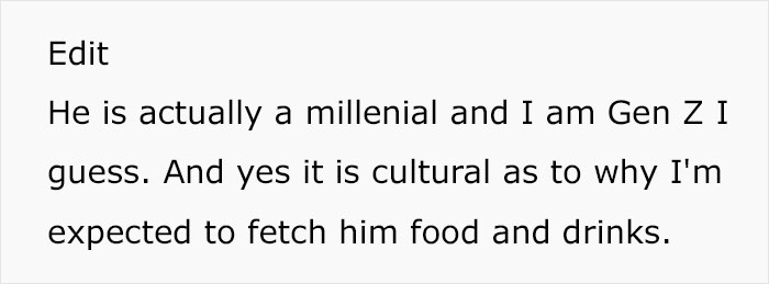 Person Gets Called A Jerk By Their Parents After Teaching Their Uncle A Lesson As He Kept Annoying Them With Drink Requests Person Gets Called A Jerk By Their Parents After Teaching Their Uncle A Lesson As He Kept Annoying Them With Drink Requests