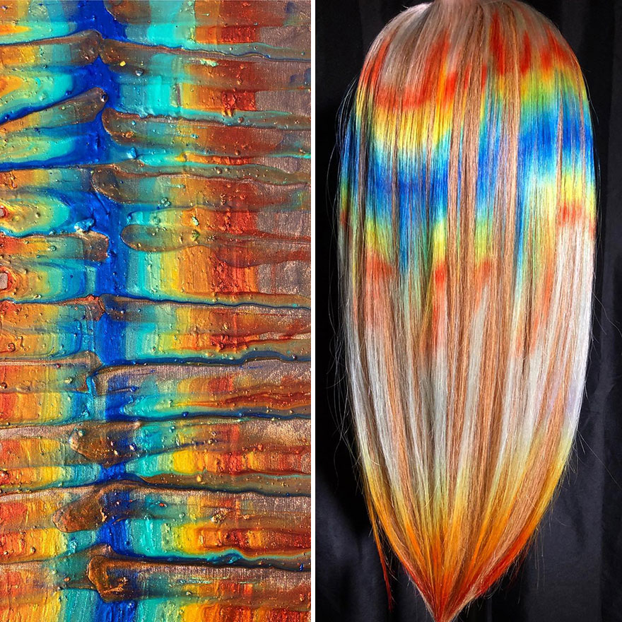 Hairstylist Creates Mesmerizing Nature-Inspired Hair Designs (49 New Pics)