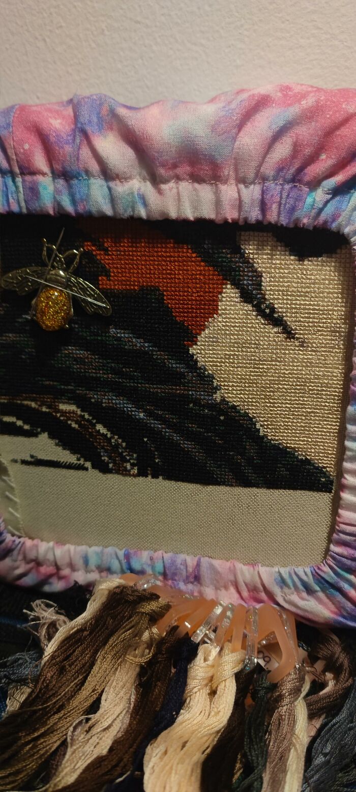 My Cross Stitch Process Of Jin Sakai Took Me 8 Months To Finish