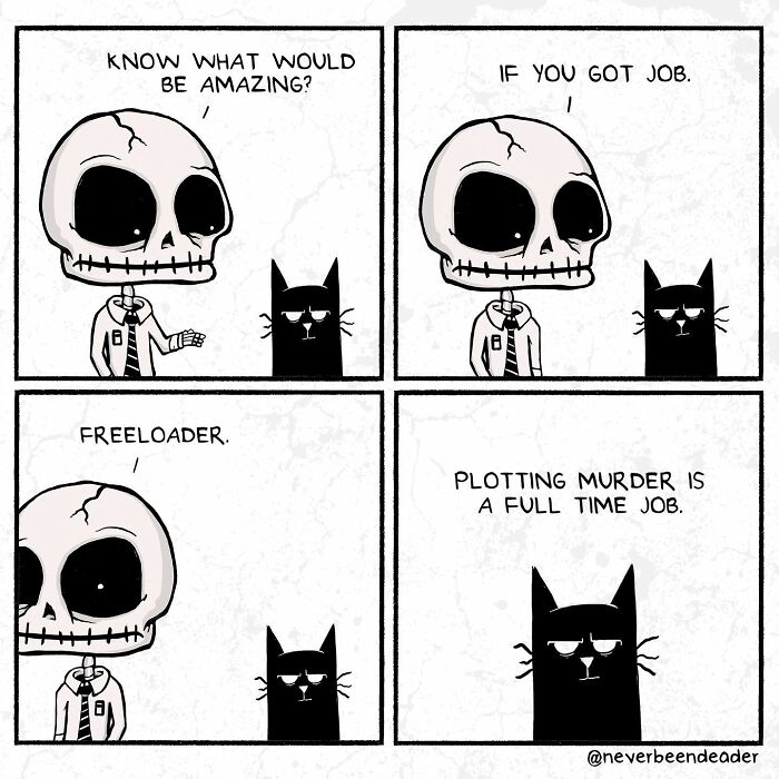 I Run A Web Comic Called "Never Been Deader"