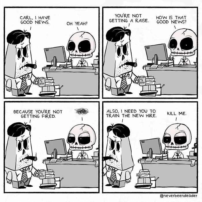 I Run A Web Comic Called "Never Been Deader"