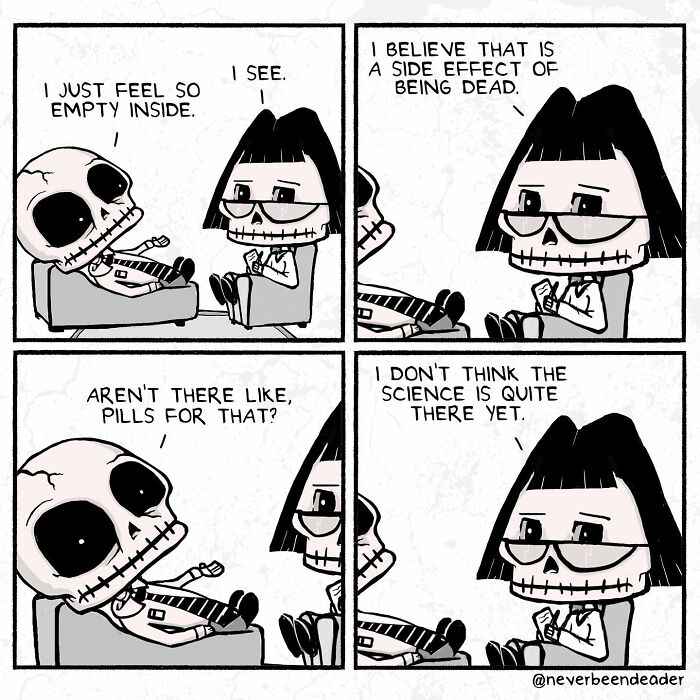 I Run A Web Comic Called "Never Been Deader"