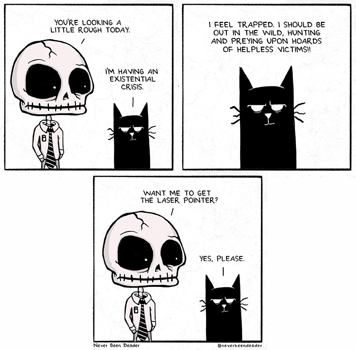 I Run A Web Comic Called "Never Been Deader"