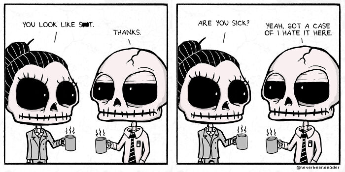 I Run A Web Comic Called "Never Been Deader"